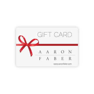 Aaron Faber Gift Card