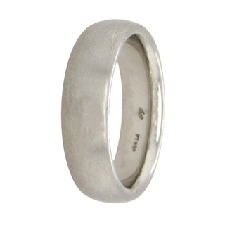 Christian Bauer: Platinum White Gold Band Ring