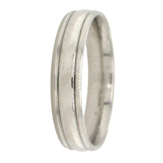 Christian Bauer: Platinum White Gold Band Ring