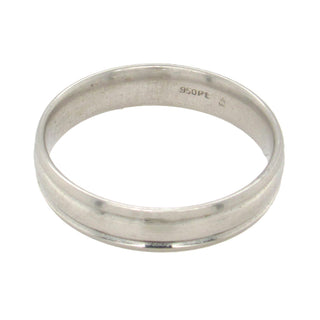 Christian Bauer: Platinum White Gold Band Ring