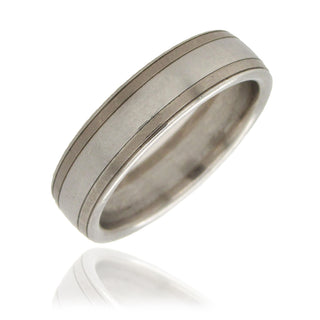 Christian Bauer: Platinum White Gold Band Ring