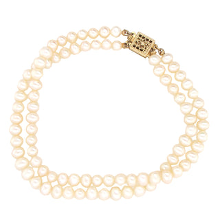 Estate Freshwater Pearl Bracelet, 8.25"