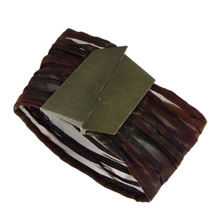 Pavel Kaczynski: Pleated Steel Mesh Bracelet