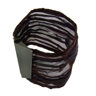 Pavel Kaczynski: Pleated Ruffle Cuff Bracelet