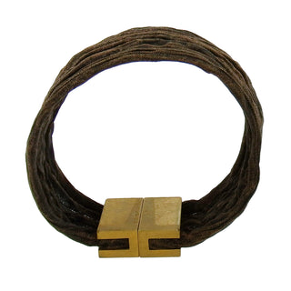 Pavel Kaczynski: Pleated Ruffle Cuff Bracelet