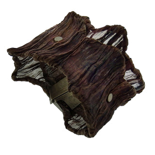 Pavel Kaczynski: Pleated Ruffle Cuff Bracelet