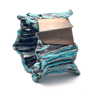 Pavel Kaczynski: Pleated Ruffle Cuff Bracelet