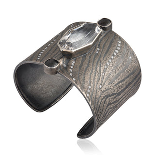 Atelier Zobel:  Swiss Crystal and Diamond Bracelet