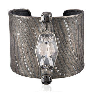 Atelier Zobel:  Swiss Crystal and Diamond Bracelet