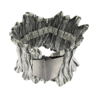 Pavel Kaczynski: Patinated Ruffle Cuff Bracelet