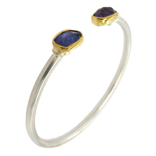 Margoni Studio: Tanzanite and Amethyst Bracelet