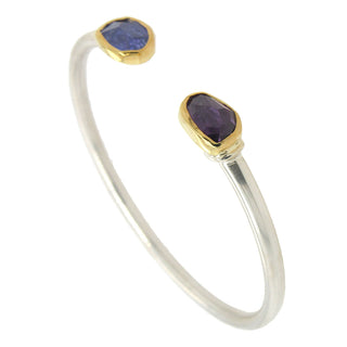 Margoni Studio: Tanzanite and Amethyst Bracelet