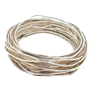 Sterling Wire Wrap Bracelet