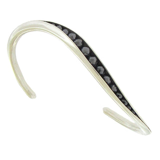 Timo Krapf: Black Diamond Wave Bracelet