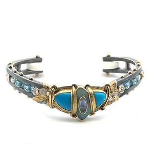 Michael Boyd: Chevron Gem-Set Cuff