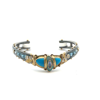 Michael Boyd: Chevron Gem-Set Cuff
