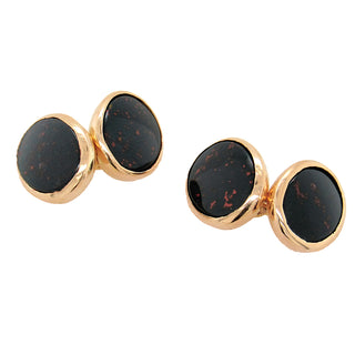 Antique Bloodstone Cufflinks