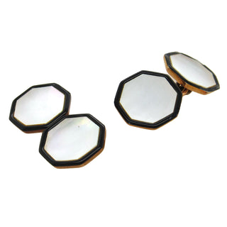 Estate Mother-of-Pearl Antique Cufflinks