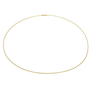 Niessing 18" Yellow Gold Coil Necklace