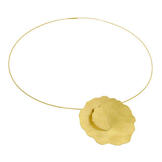 Niessing 18" Yellow Gold Coil Necklace