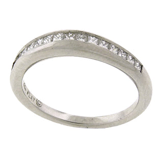 Princess-Cut Diamond Band