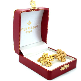 Patek Philippe Gold-Plated Promotional Cufflinks