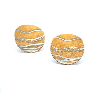 Atelier Zobel: Diamond Wave Earrings