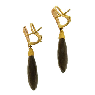 Atelier Zobel: Moonstone Drop Earrings