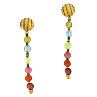Peter Schmid: Gemstone Drop Earrings