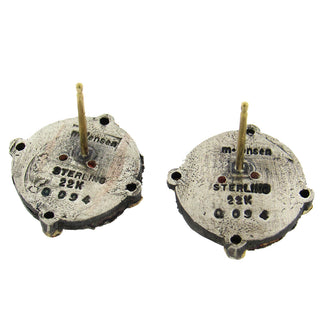 Michael Jensen: Garnet Romanesque Earrings