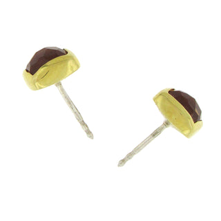 Margoni Studio: Rose-Cut Citrine Earring Studs