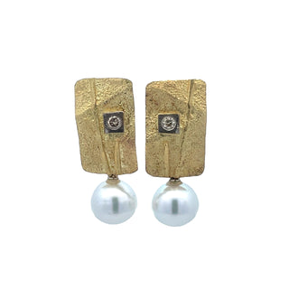 Marco Borghesi: Pearl Drop Day/Night Earrings