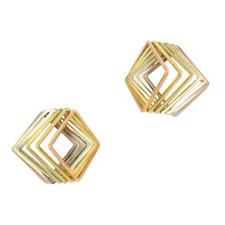 Momoko Kumai: Open Cage Drop Earrings