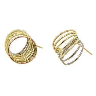 Momoko Kumai: Open Cage Drop Earrings