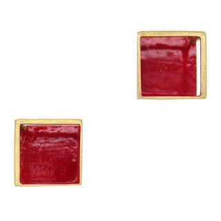 Momoko Kumai: Open Cage Drop Earrings