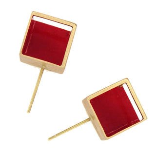 Momoko Kumai: Open Cage Drop Earrings