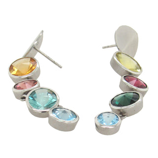 Bernd Munsteiner: Gemstone Chandelier Earrings
