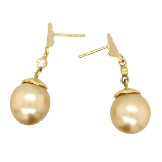 Barbara Heinrich: Golden South Sea Pearl Earrings