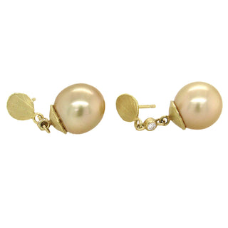 Barbara Heinrich: Golden South Sea Pearl Earrings
