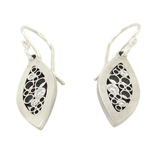 Belle Brooke: Sterling Diamond 'Luz' Earring