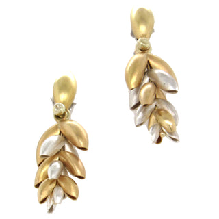 Nina Ehmck: Dangling 22K Sterling Earrings