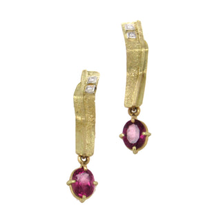 Marco Boorghesi: Garnet Day/Night Earrings