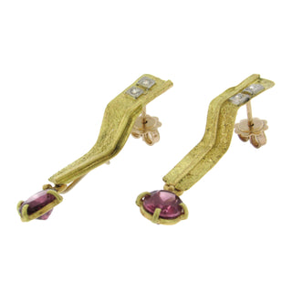 Marco Boorghesi: Garnet Day/Night Earrings
