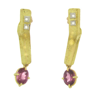 Marco Boorghesi: Garnet Day/Night Earrings