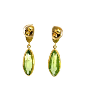 Margoni Studio: Peridot Tanzanite Earrings