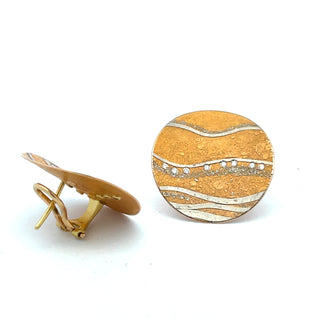 Atelier Zobel: Diamond Wave Earrings