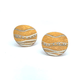 Atelier Zobel: Diamond Wave Earrings