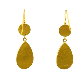 Stephanie Albertson Ladradorite Drop Earrings22K