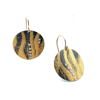 Atelier Zobel: Circle Drop Earrings