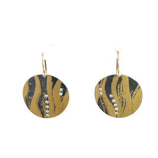 Atelier Zobel: Circle Drop Earrings